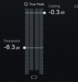 Ozone Maximizer Thresholdフェーダー